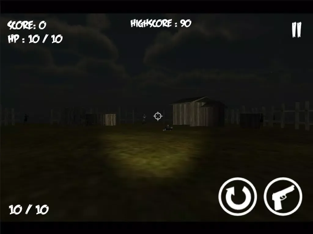 Zombie Attack Shooting Game iPad  Screenshots