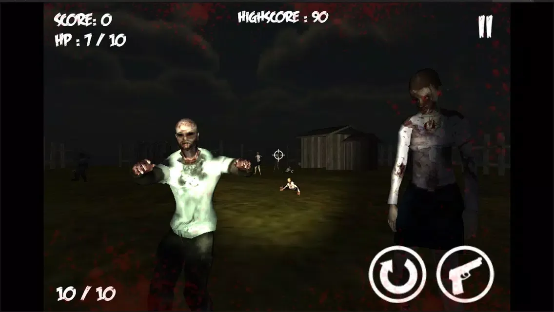 Zombie Attack Shooting Game Screenshots