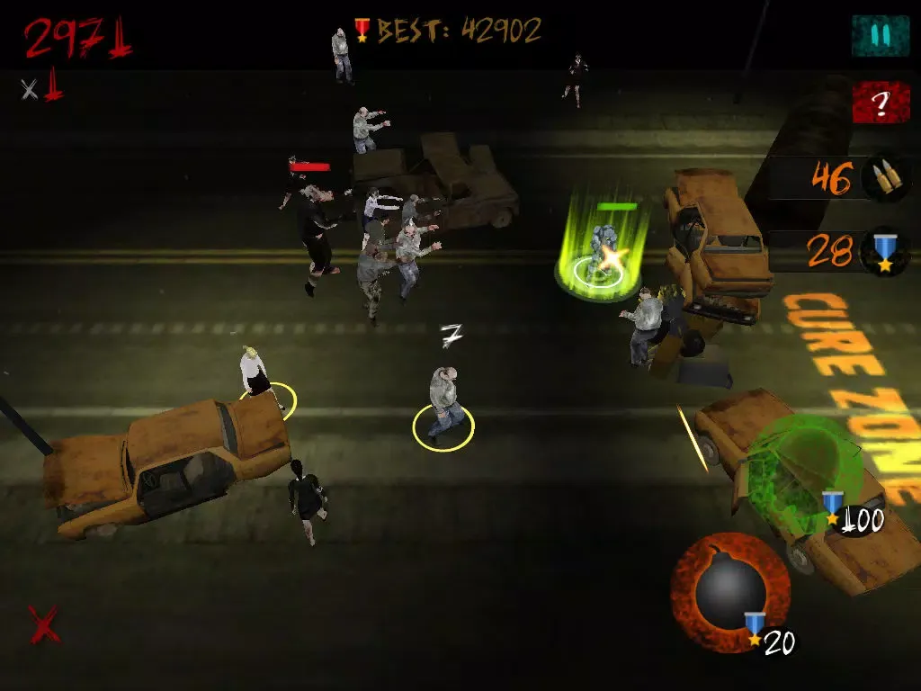 Zombie Street Shooting Frenzy iPad  Ekran Görüntüleri