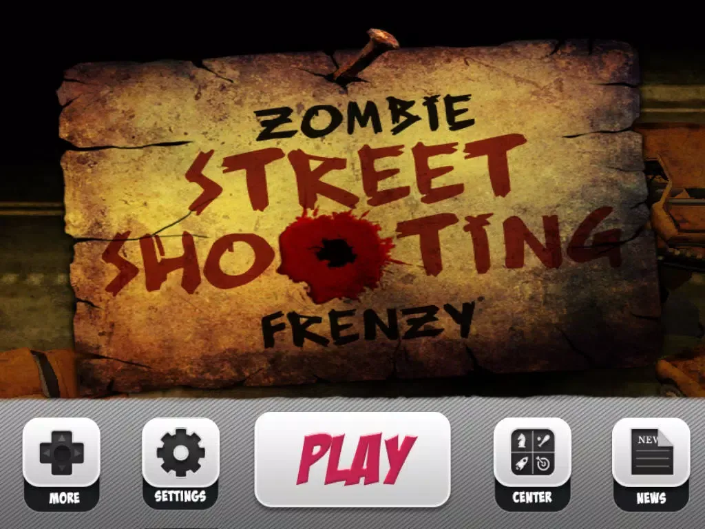 Zombie Street Shooting Frenzy iPad  Ekran Görüntüleri