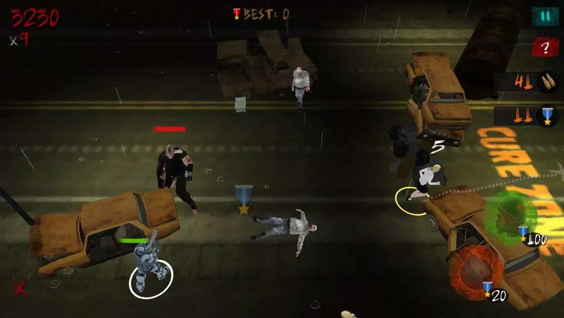 Zombie Street Shooting Frenzy Ekran Görüntüleri