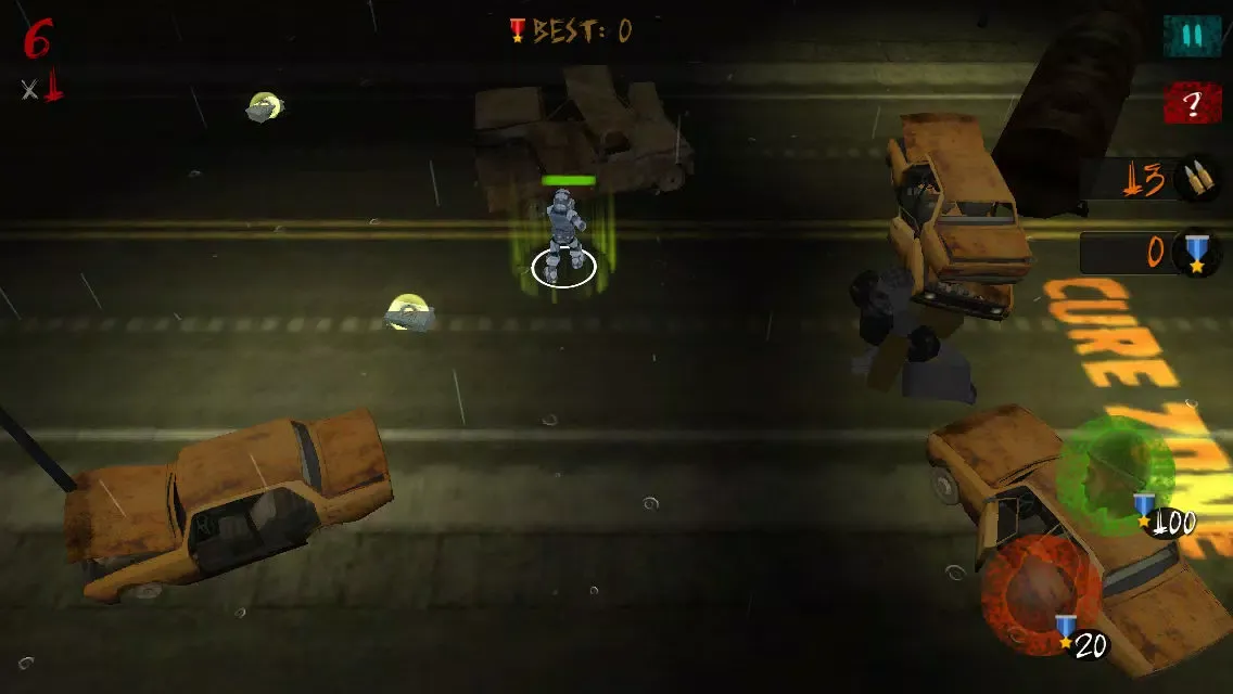 Zombie Street Shooting Frenzy Ekran Görüntüleri