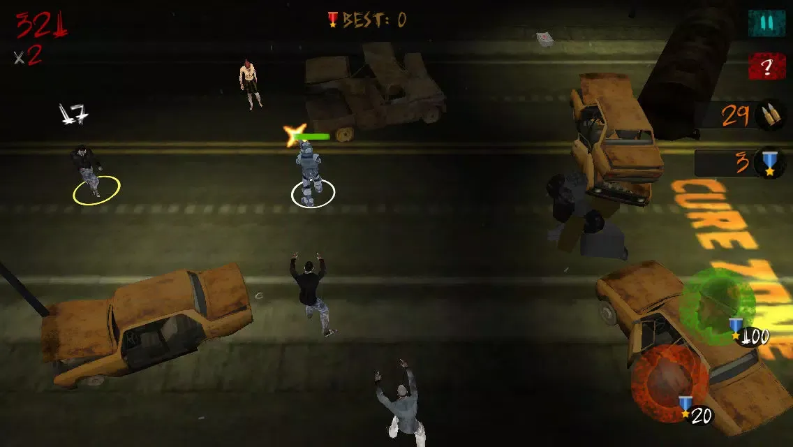 Zombie Street Shooting Frenzy Ekran Görüntüleri