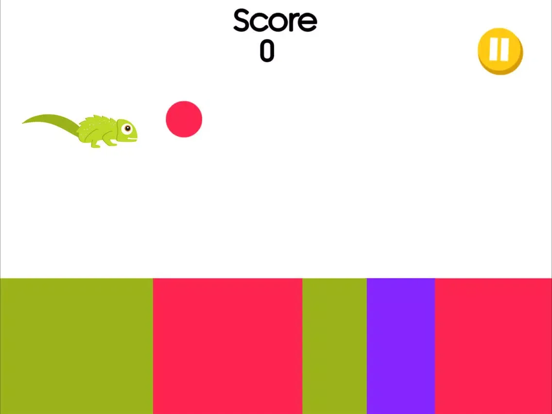 Chameleon Bounce by BCFG iPad 应用截图