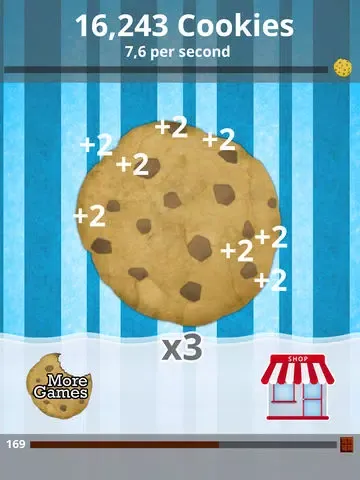 Cookie Click Free Game iPad  سکرین شاٹس
