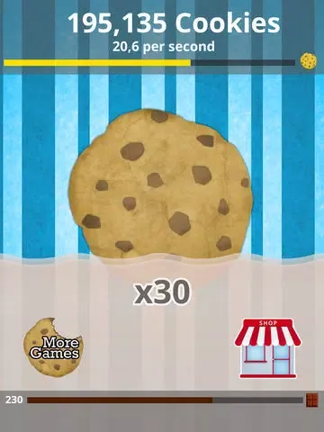 Cookie Click Free Game iPad  سکرین شاٹس