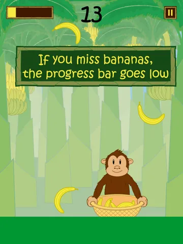 Going Bananas Free Game iPad 应用截图