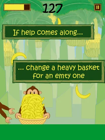 Going Bananas Free Game iPad 应用截图