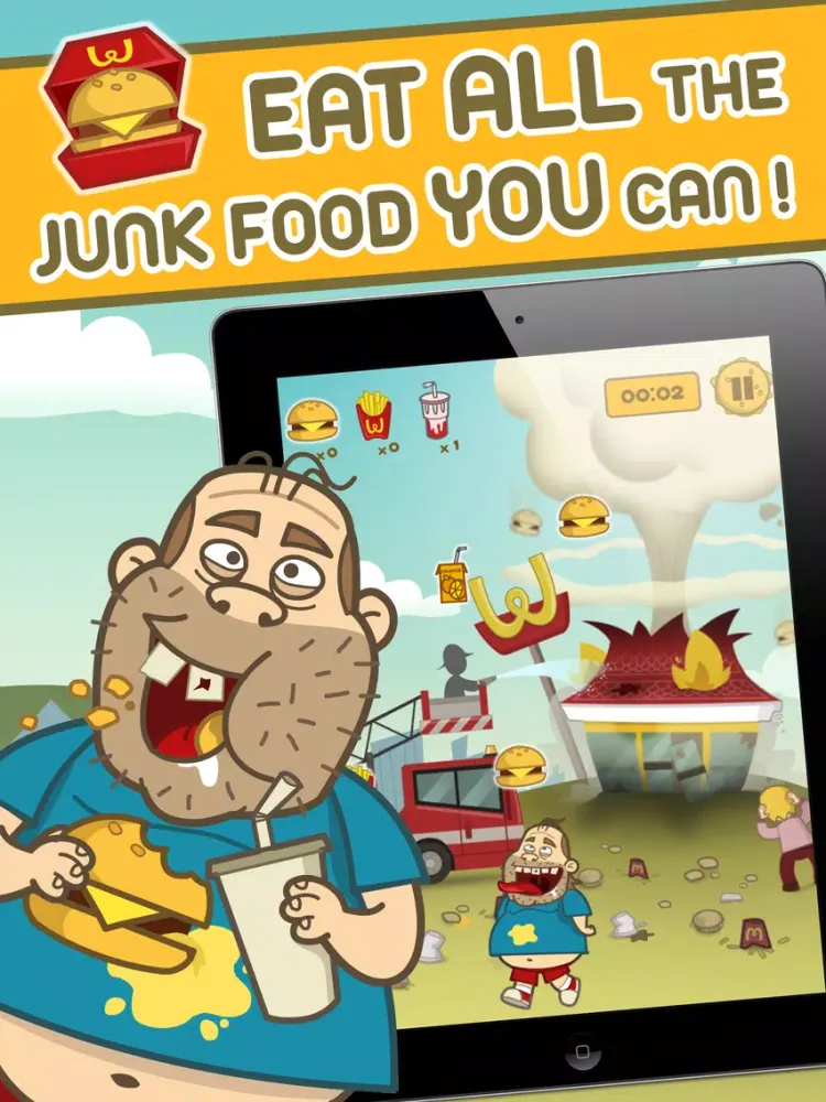 Crazy Burger - by Top Addicting Games Free Apps iPad  سکرین شاٹس