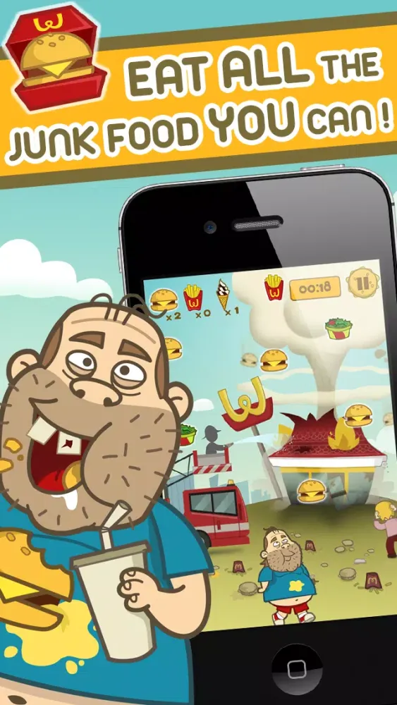 Crazy Burger - by Top Addicting Games Free Apps سکرین شاٹس