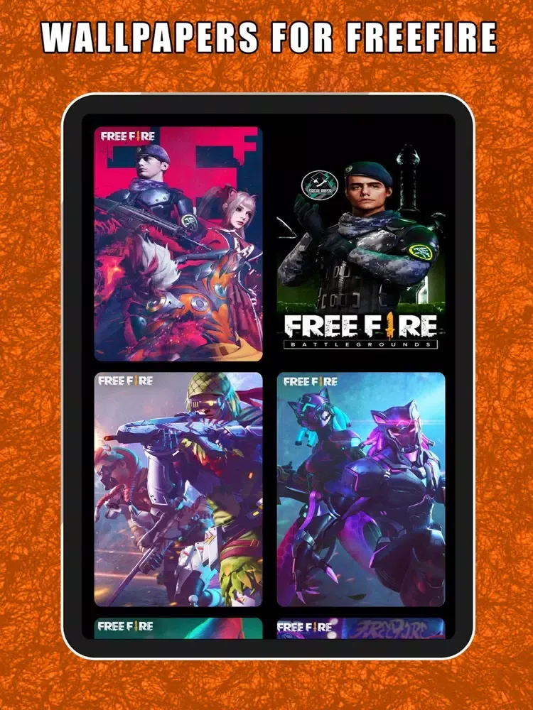 Captures d'écran de New HD Wallpapers for Freefire iPad 