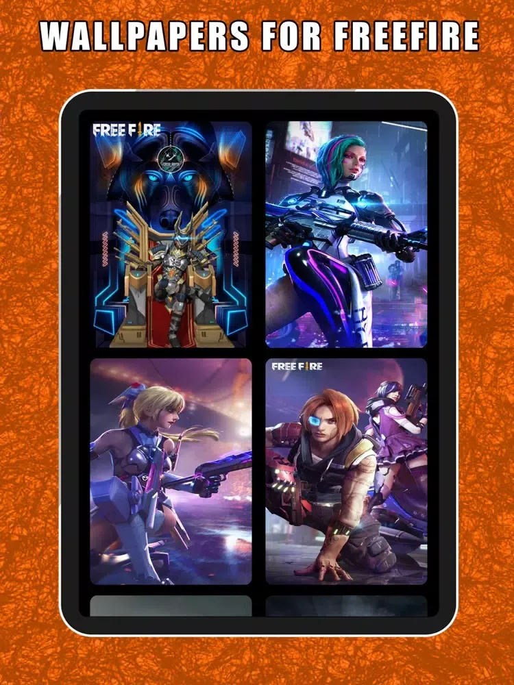 Captures d'écran de New HD Wallpapers for Freefire iPad 