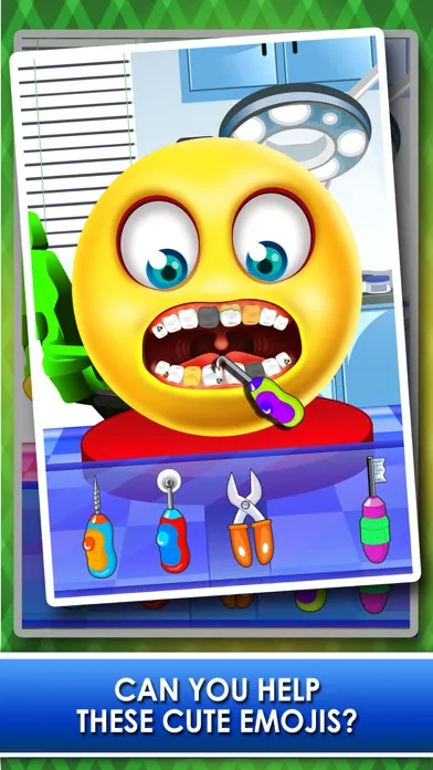 Captures d'écran de Emoji Dentist Doctor Salon - little spa kids games!