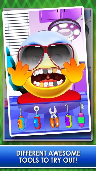 Captures d'écran de Emoji Dentist Doctor Salon - little spa kids games!