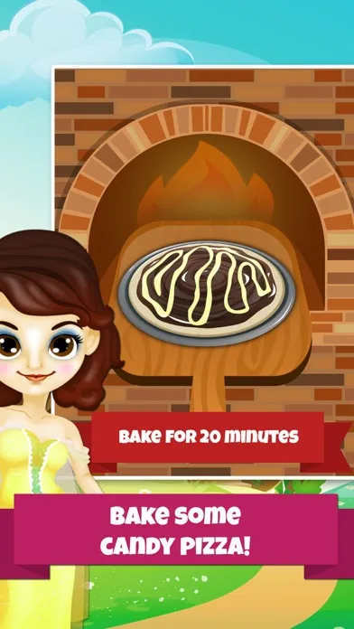 Ảnh chụp màn hình của Pizza Dessert Maker Salon - Candy Food Cooking & Cake Making Kids Games for Girl Boy!