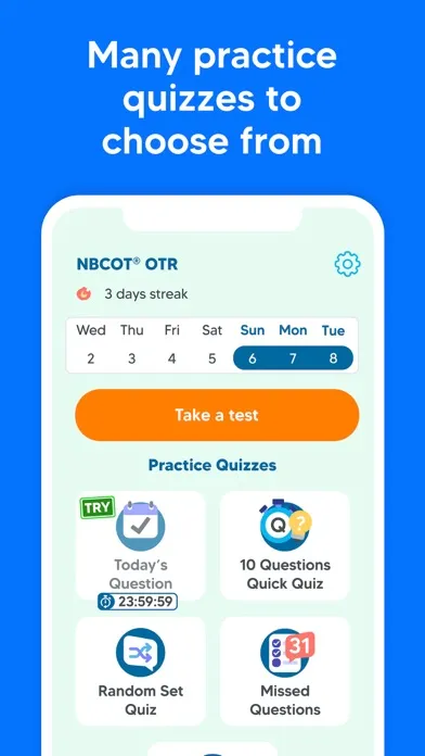 NBCOT Occupational Therapy OTR 스크린샷