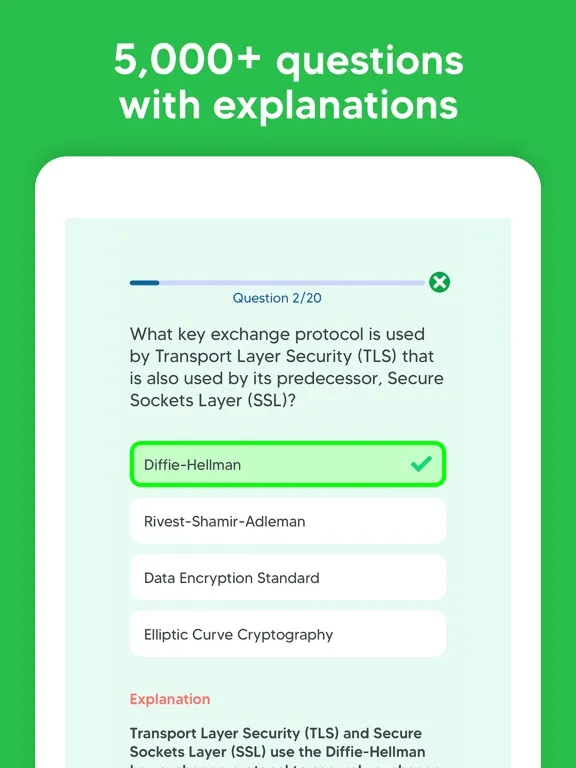 CompTIA Network+ Exam Prep Pro iPad 应用截图
