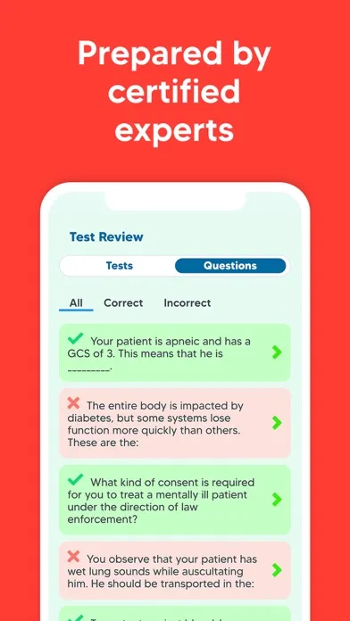 EMT Prep 2024: Pass Exam Test स्क्रीनशॉट