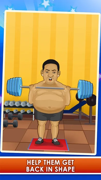 Capturas de tela do Celebrity Fit Race - running salon & fat jump-ing games!