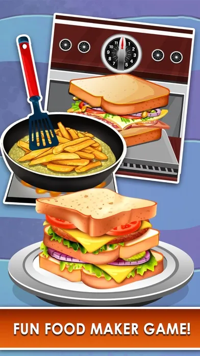 تصاویر Lunch Food Maker Salon - fun food making & cooking games for kids!