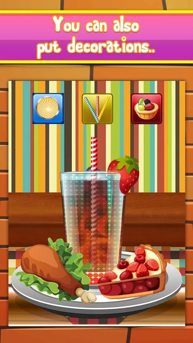 Movie Food Maker Dessert Salon - Make Cake & Milkshake Drinks! Screenshots