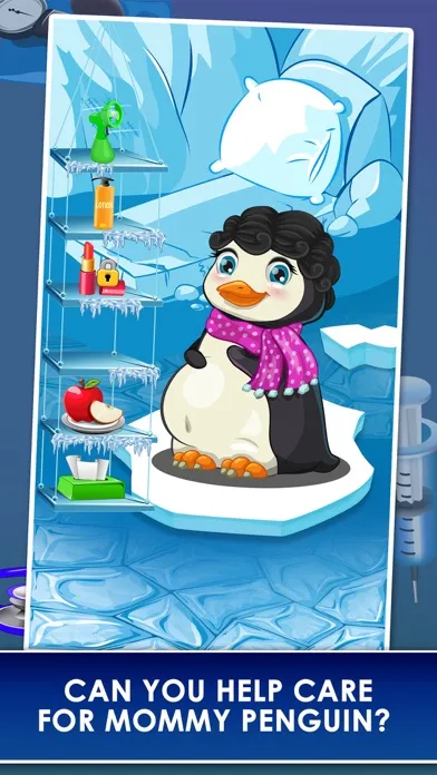 Capturas de tela do Frozen Pet Mommy's Newborn Doctor - little spa salon & beauty charmers kids games for girls