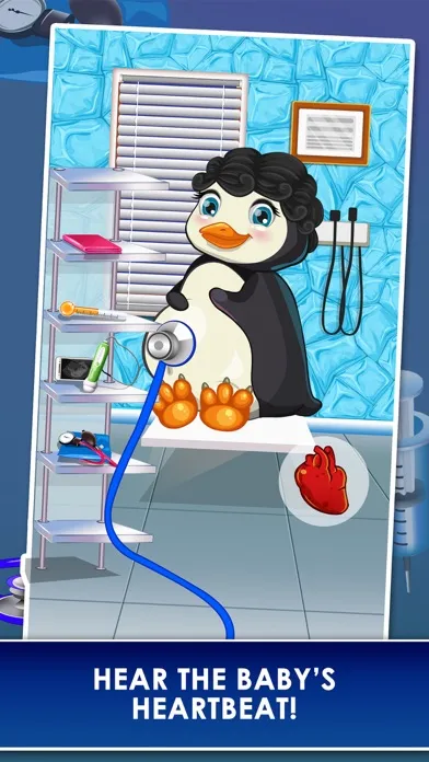 Capturas de tela do Frozen Pet Mommy's Newborn Doctor - little spa salon & beauty charmers kids games for girls
