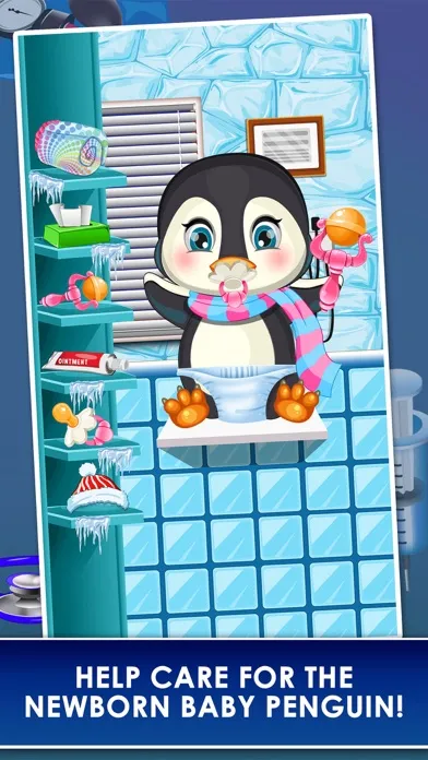 Capturas de tela do Frozen Pet Mommy's Newborn Doctor - little spa salon & beauty charmers kids games for girls