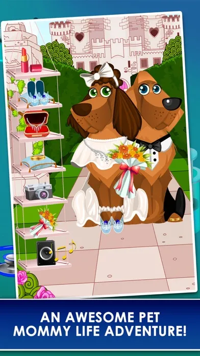 Capturas de tela do My Newborn Baby Puppy Pets - Pet Mommy's Pregnancy Doctor Game!