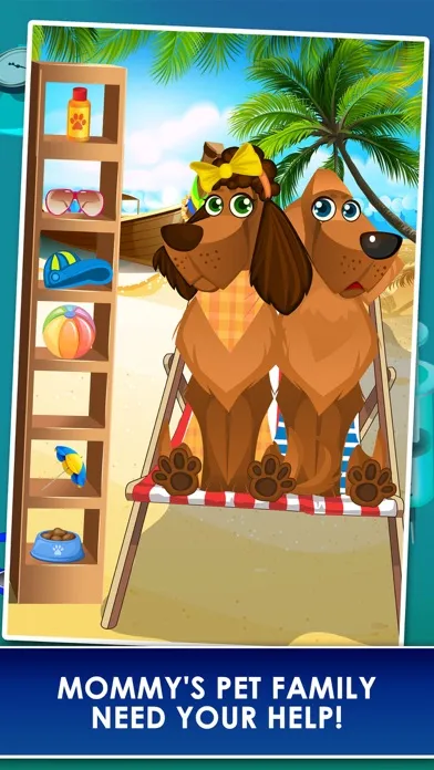 Capturas de tela do My Newborn Baby Puppy Pets - Pet Mommy's Pregnancy Doctor Game!