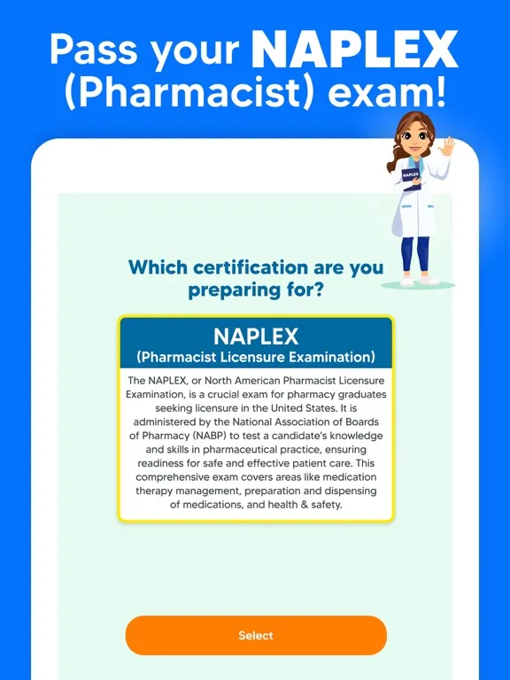 NAPLEX Exam Prep Practice Test iPad  Screenshots
