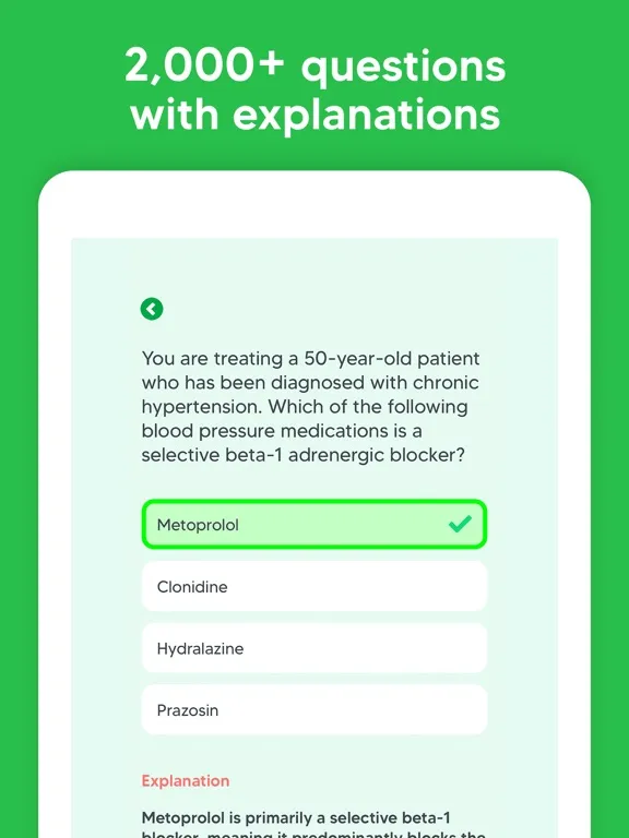 NAPLEX Exam Prep Practice Test iPad  Screenshots