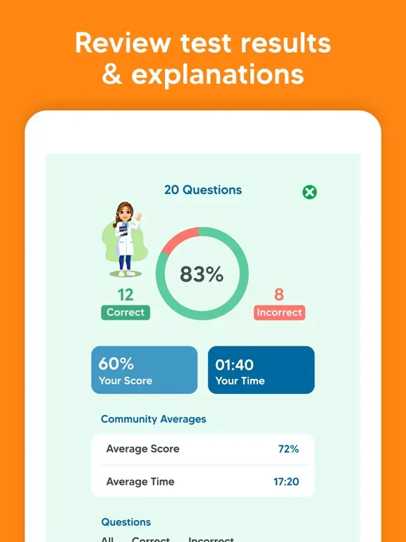 NAPLEX Exam Prep Practice Test iPad  Screenshots