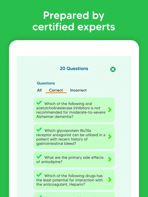 NAPLEX Exam Prep Practice Test iPad  Screenshots