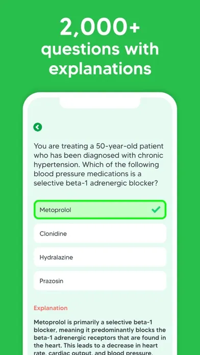 NAPLEX Exam Prep Practice Test Screenshots