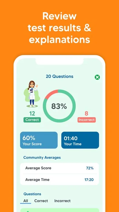 NAPLEX Exam Prep Practice Test Screenshots