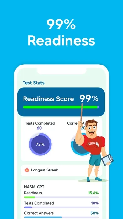 NASM CPT Exam Prep 2024 Tests स्क्रीनशॉट