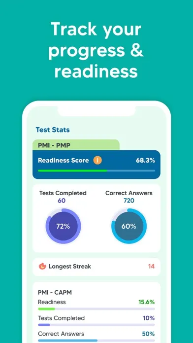 PMI PMP Exam Prep Test 2024 स्क्रीनशॉट