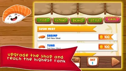 Sushi Food Maker Dash - lunch food making & mama make cooking games for girls, boys, kids應用截圖