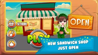 Zrzuty ekranu Sandwich Lunch Food Maker Mania - sim mama story & make cooking dash games for kids