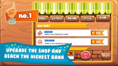 Zrzuty ekranu Sandwich Lunch Food Maker Mania - sim mama story & make cooking dash games for kids