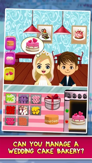Wedding Cake Food Maker Salon - Fun School Lunch Candy Dessert Making Games for Kids!应用截图