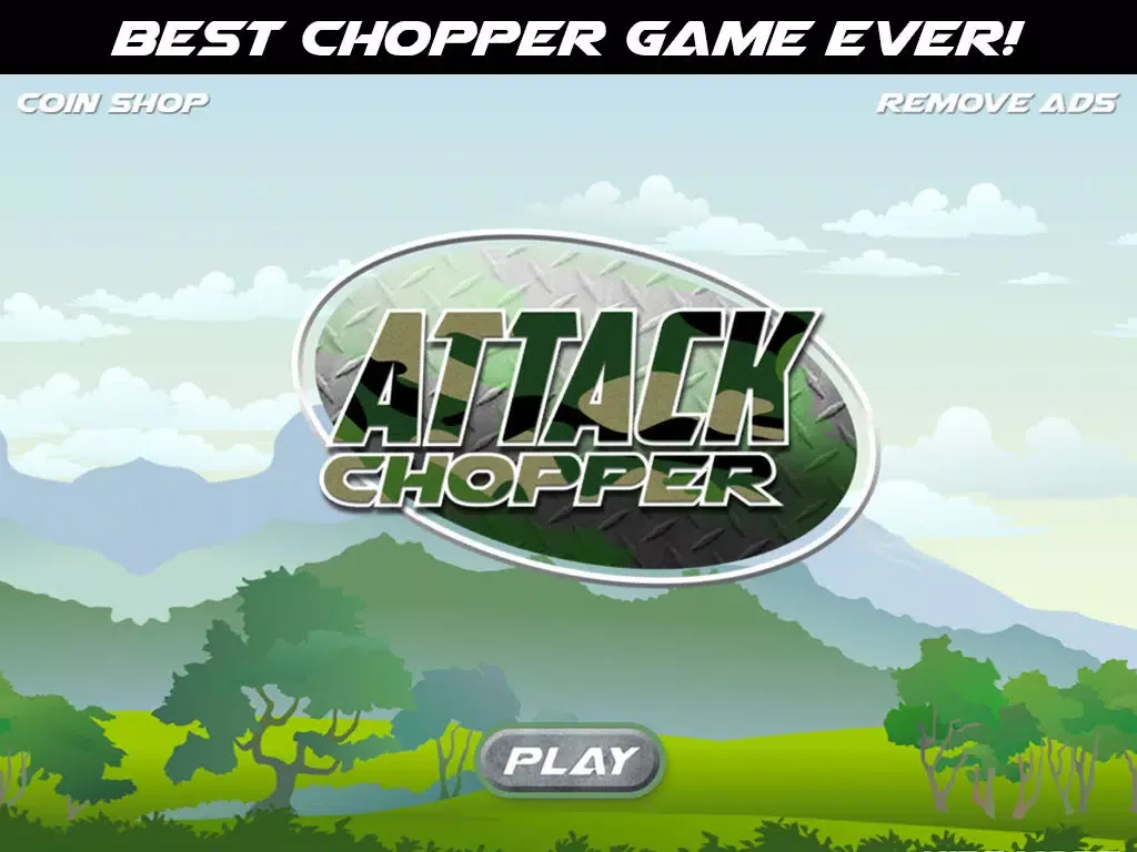 Attack Chopper 2 - Air-striker warrior against a black-hawk guild. Fly an Apache, dodge to avoid hordes of war-zone chaos. iPad  Screenshots