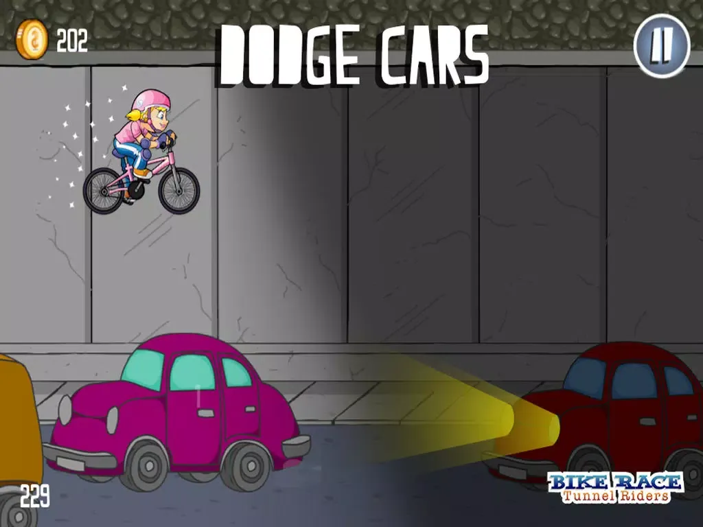 Bike Race Tunnel Riders iPad  Ekran Görüntüleri