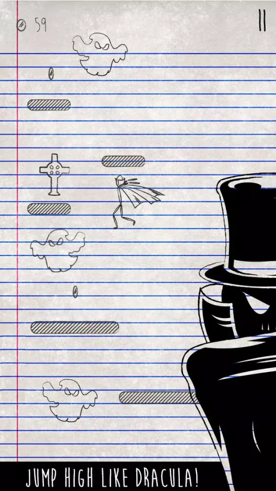 Screenshot di Stick-man Dracula Jumper - Lost in dark ground. An evolution of of monster stuntman force.