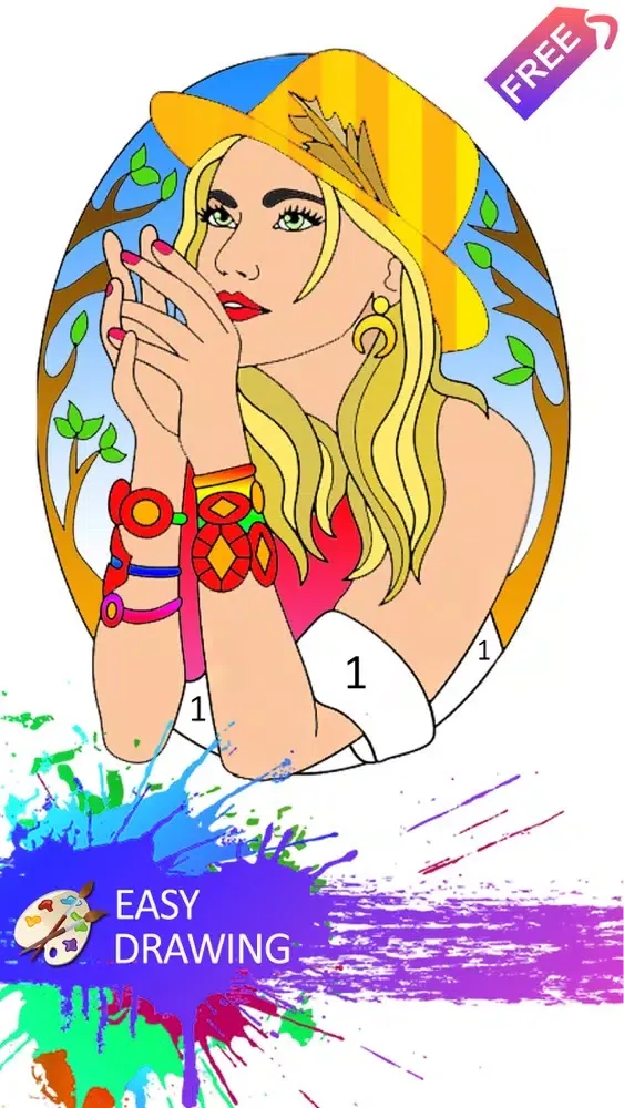 Color By Number: Coloring Fun Ekran Görüntüleri