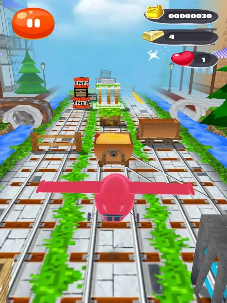 Ảnh chụp màn hình của Super Plane Wings Fly Game iPad 