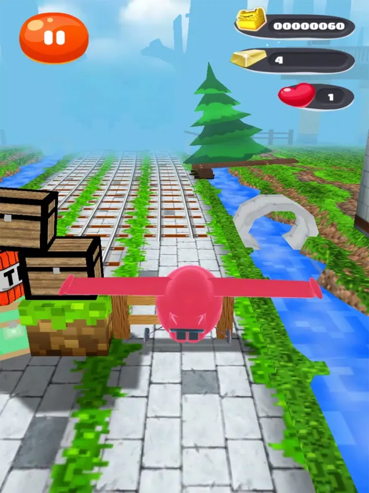 Ảnh chụp màn hình của Super Plane Wings Fly Game iPad 