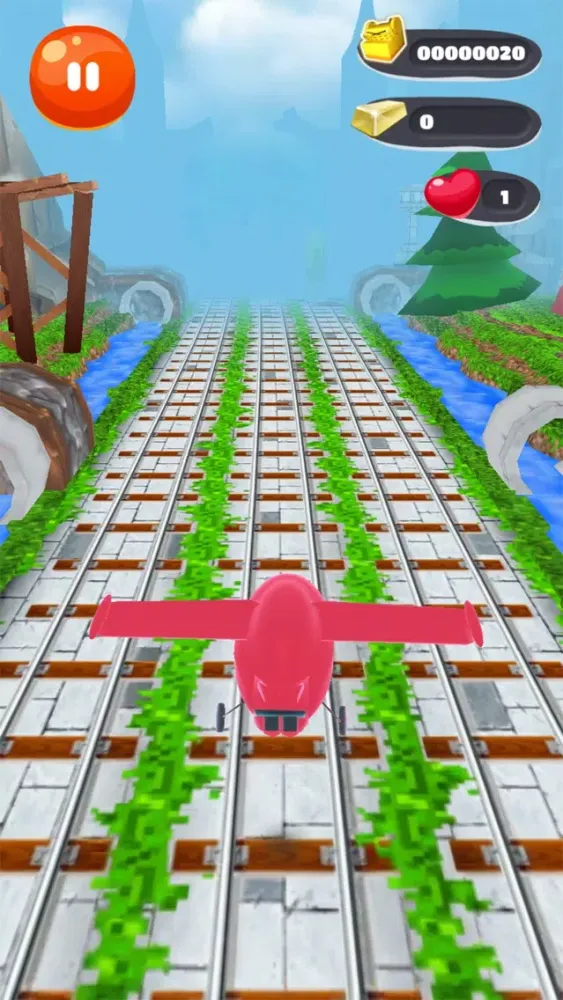 Ảnh chụp màn hình của Super Plane Wings Fly Game