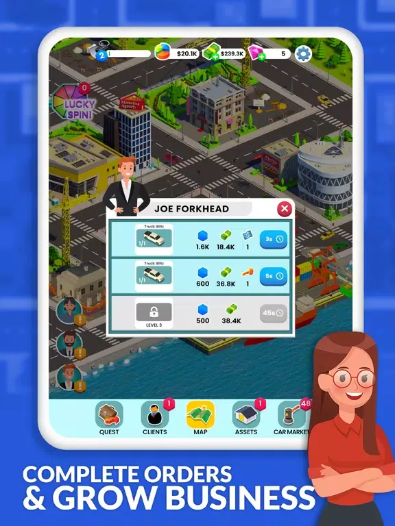 Capturas de pantalla de Used Car Dealer 2 iPad 